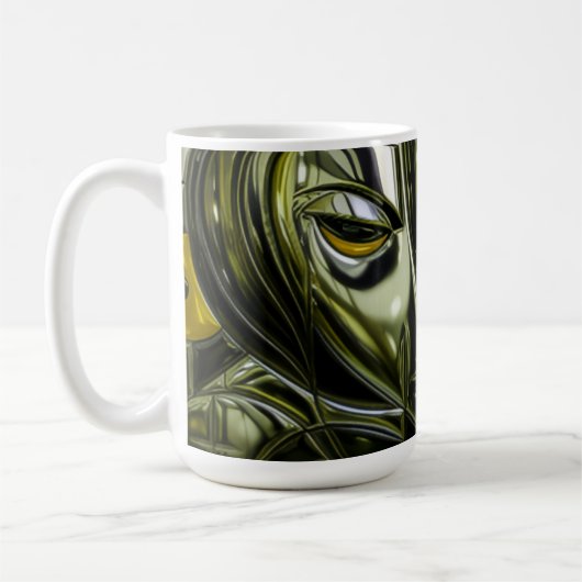 Neon Swirl Mug Kaffeetasse (Links)