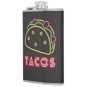 Neon-Tacos-Symbol  Flachmann (Links)