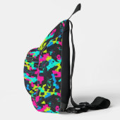 Neon-Tarnmuster Crossbody Bag (Rechts)