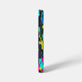Neon-Tarnmuster iPhone Hülle (Linke Seite)