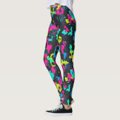 Neon-Tarnmuster Leggings (Links)