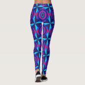 Neon Tech Pulse Leggings (Rückseite)