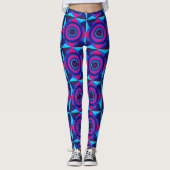 Neon Tech Pulse Leggings (Vorderseite)