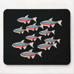Neon Tetra Mousepad