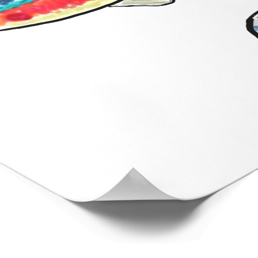 Neon Tetra Poster (Ecke)