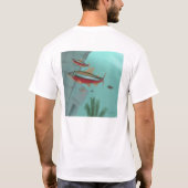 Neon Tetra- T-Shirt (Rückseite)