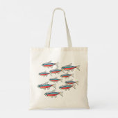 Neon Tetra Tragetasche (Rückseite)