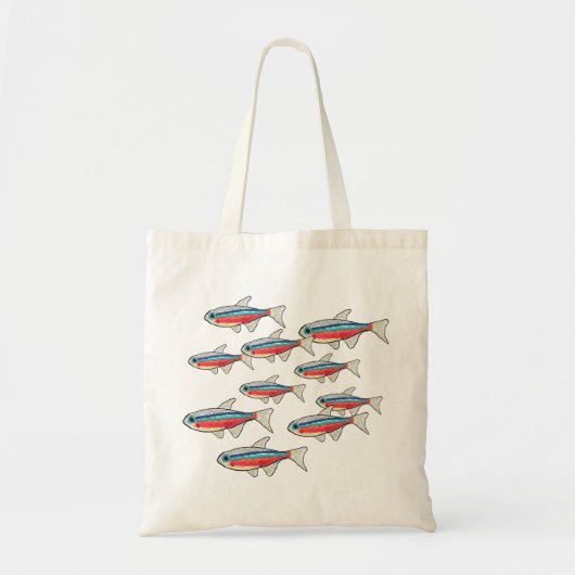 Neon Tetra Tragetasche (Vorne)