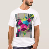 Neon Tetris Strike T-Shirt (Vorderseite)