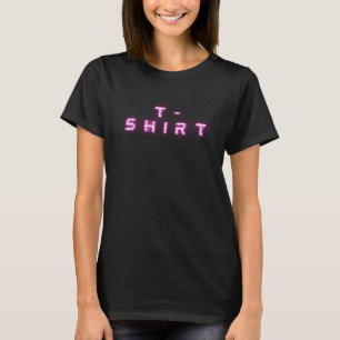 Neon Text Stylish T-Shirt