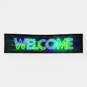 Neon Theme Willkommensbanner Banner (Horizontal)
