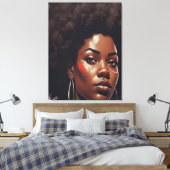 Neon Theology for Uncertain Saints Leinwanddruck (Insitu (Schlafzimmer))