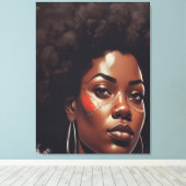 Neon Theology for Uncertain Saints Leinwanddruck (Insitu (Holzboden))