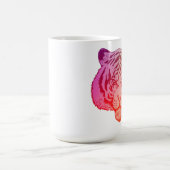 Neon-Tiger Kaffeetasse (Mittel)