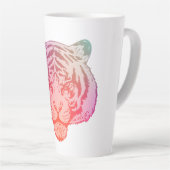 Neon-Tiger Milchtasse (Rechte Ecke)