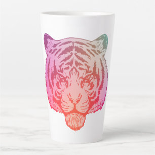 Neon-Tiger Milchtasse