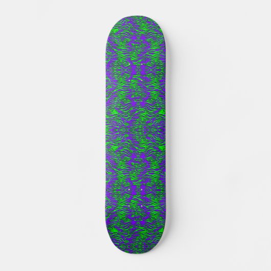 Neon Tiger Skateboard (Vorderseite)