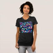 Neon Tiger Warp T-Shirt (Vorne ganz)