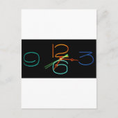 Neon Time Postkarte (Vorderseite)
