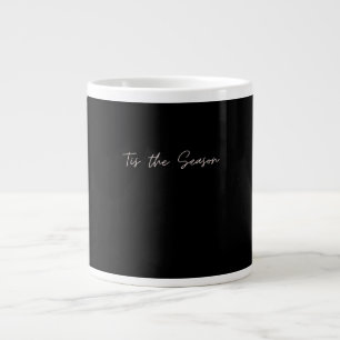 Neon-Tis-The-Season-Schild Jumbo-Tasse