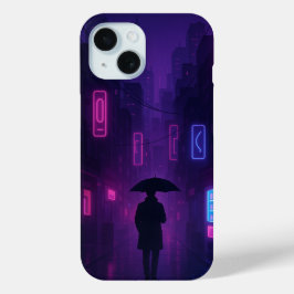 Neon-Tokio-iPhone-Hülle – Cyberpunk-Stadt-Nachtsti Case-Mate iPhone Hülle
