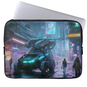 Neon Tokyo Nights (Cyber Edition) Laptopschutzhülle
