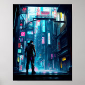 Neon Tokyo Nights Poster (Vorne)
