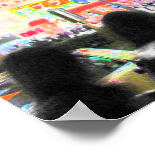 Neon Tokyo Poster (Ecke)