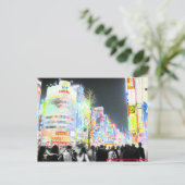 Neon Tokyo Postkarte (Stehend Vorderseite)