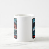 Neon Torch Lake Michigan Kaffeetasse (Mittel)