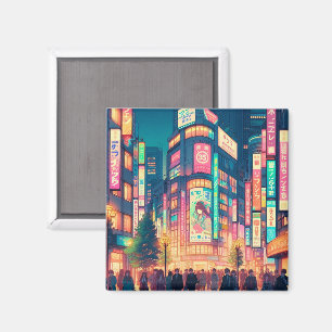 Neon-Träume von Shibuya Magnet
