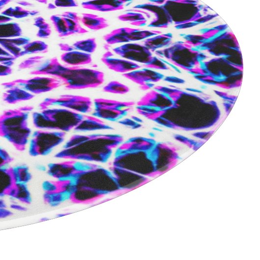 Neon träumt Design. Jetzt kaufen Schneidebrett (Ecke)