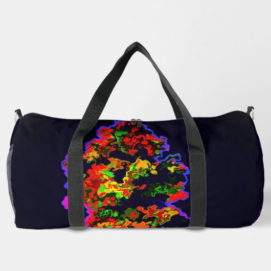 Neon Tree Explosion Duffle Bag (Rückseite)