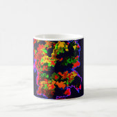 Neon Tree Explosion Kaffeetasse (Mittel)