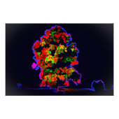 Neon Tree Explosion Poster (Vorderseite)