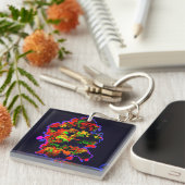 Neon Tree Explosion Schlüsselanhänger (Vorderseite rechts)