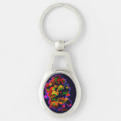 Neon Tree Explosion Schlüsselanhänger (Vorderseite)