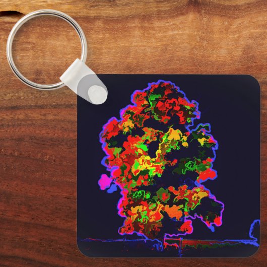 Neon Tree Explosion Schlüsselanhänger (Vorderseite)