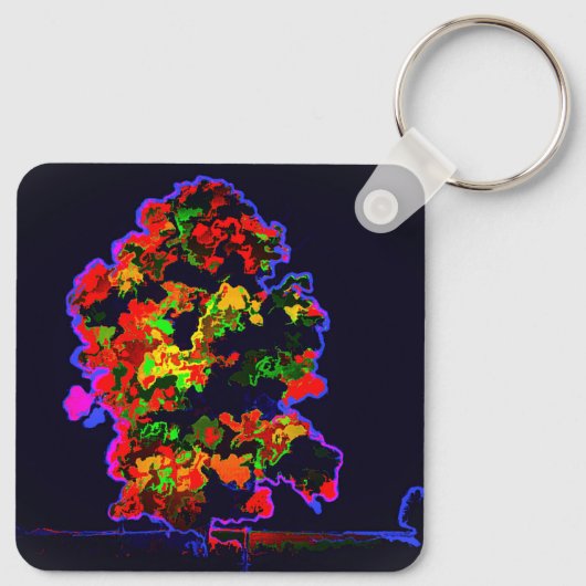 Neon Tree Explosion Schlüsselanhänger (Rückseite)