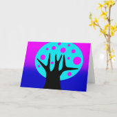 Neon Tree Grußkarte Karte (Gelbe Blume)