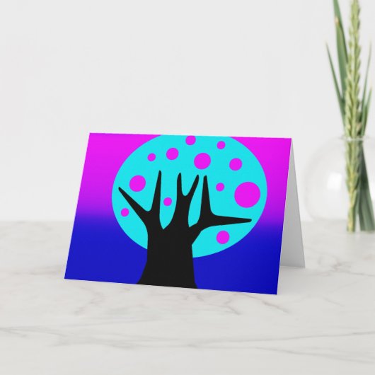 Neon Tree Grußkarte Karte (Vorderseite)