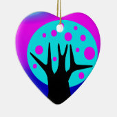 Neon Tree Keramik Ornament (Rechts)