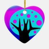 Neon Tree Keramik Ornament (Vorne)