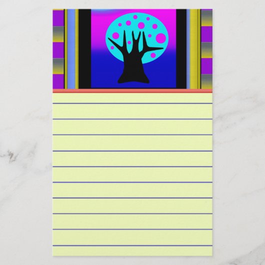 Neon Tree Letterhead Briefpapier (Vorderseite)