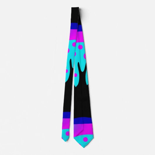 Neon Tree Necktie Krawatte (Rückseite)