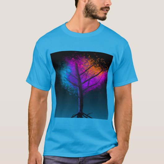 Neon Tree of Life T-Shirt (Vorderseite)
