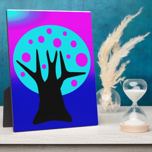 Neon Tree Plaque Fotoplatte (Seite)