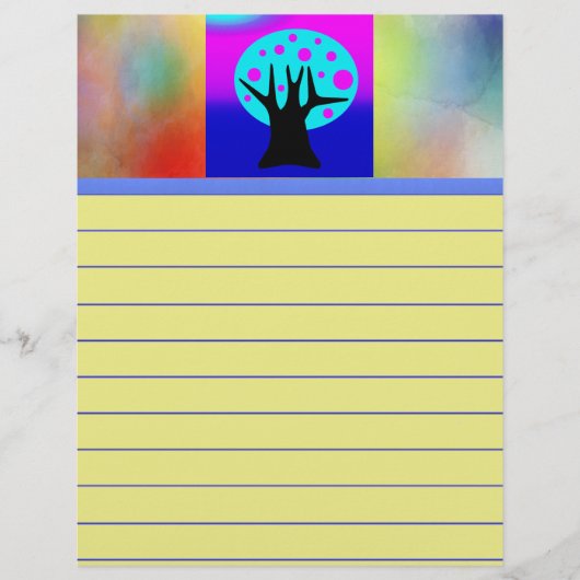 Neon Tree Stationery (Vorderseite)