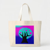 Neon Tree Tote Bag Jumbo Stoffbeutel (Vorne)