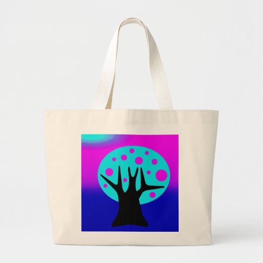 Neon Tree Tote Bag Jumbo Stoffbeutel (Vorne)